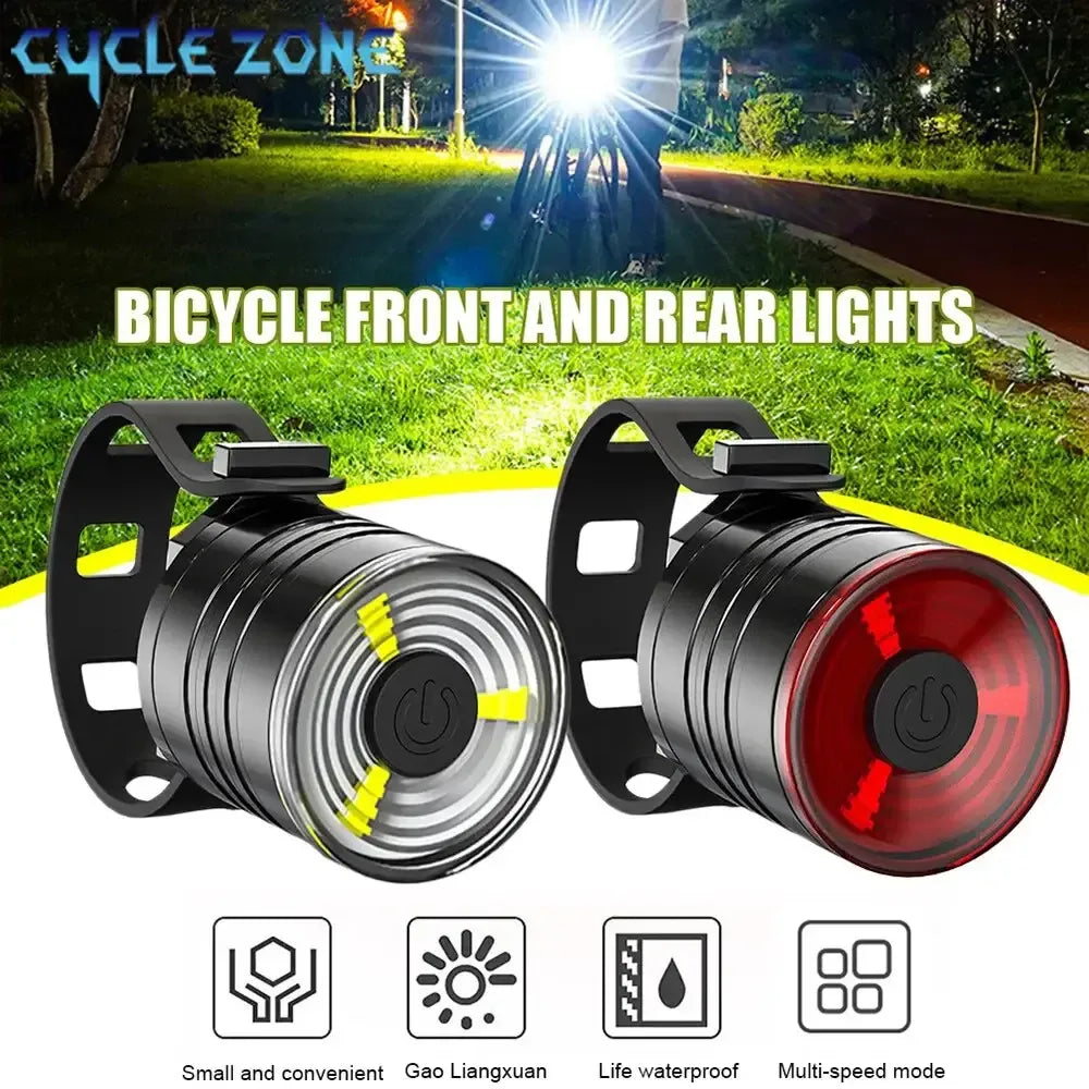 Wasserdichtes LED Fahrrad Rücklicht mit 3 Lichtmodi – clever-campen Camping & Outdoor Schweiz