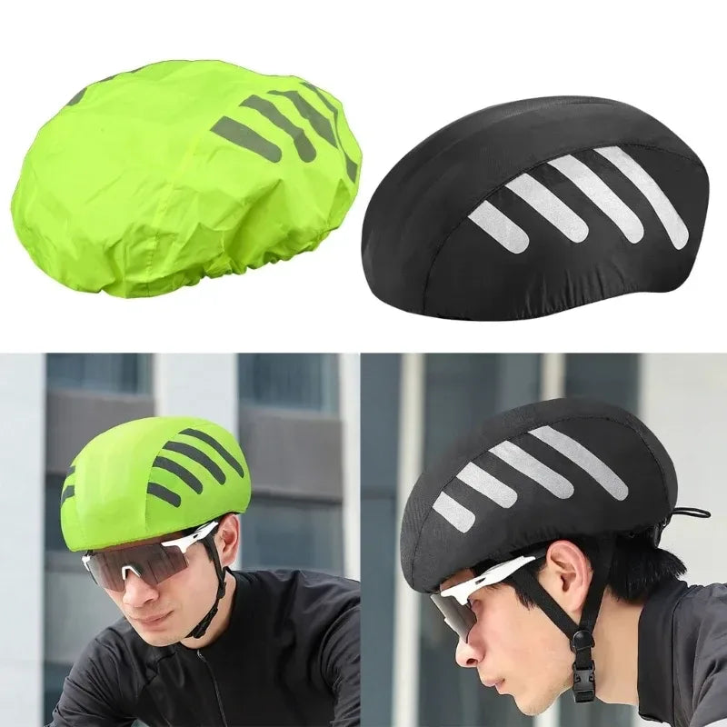Wasserdichtes Fahrradhelm Überzug mit Reflektierenden – clever-campen Camping & Outdoor Schweiz