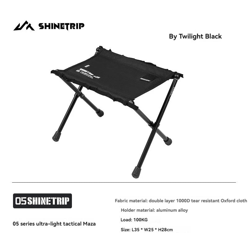 ShineTrip Mazza Ultra Leichter Faltstuhl aus Aluminium