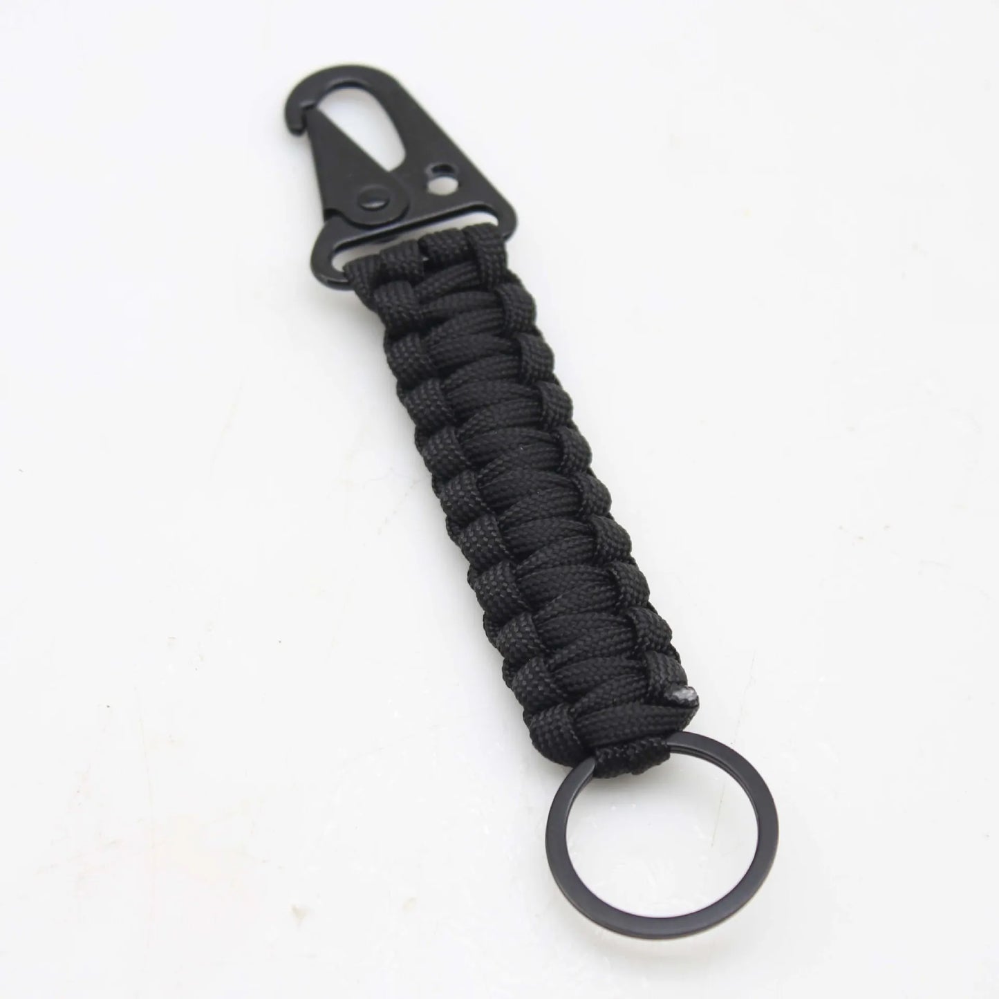 Paracord Schlüsselanhänger Survival Kit mit Karabiner