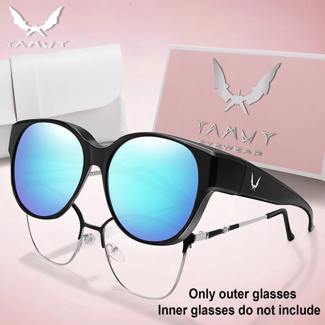 Sonnenbrille für Brillenträger mit UV-Schutz