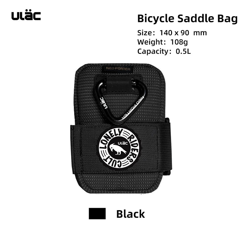 ULAC 0.5L Fahrradsattel Tasche – Wasserdicht & Stossfest