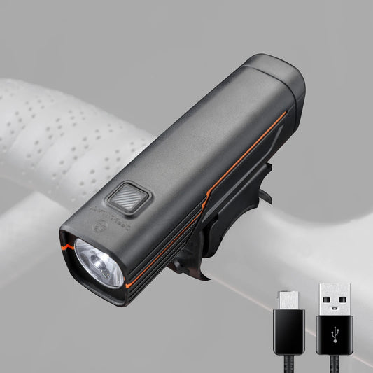 Wasserdichte Fahrradlampe mit USB-Ladung und 1000 Lumen