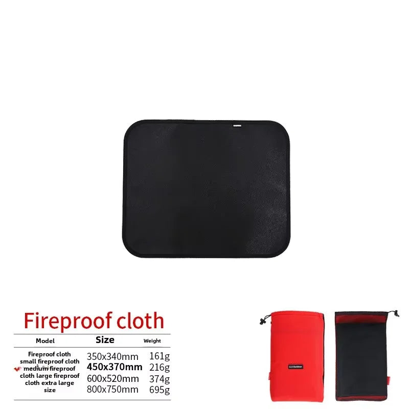 Feuerfeste Picknickmatte für Camping und Grillen