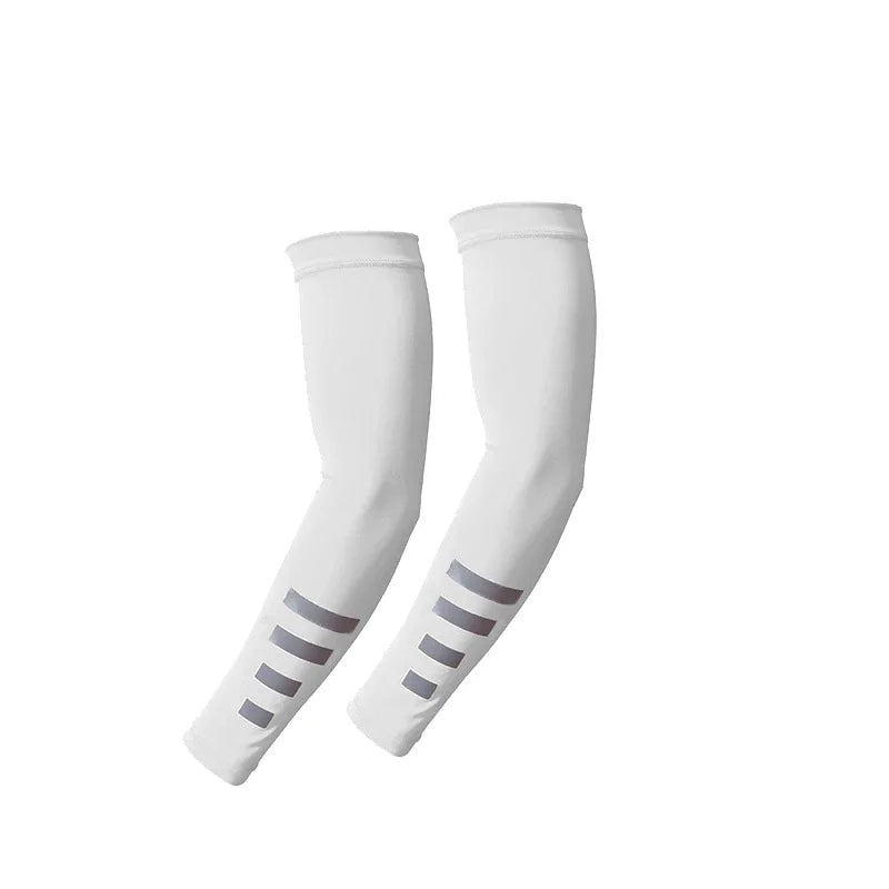 UV-Schutz Armlinge mit Reflektoren für Sport & Outdoor