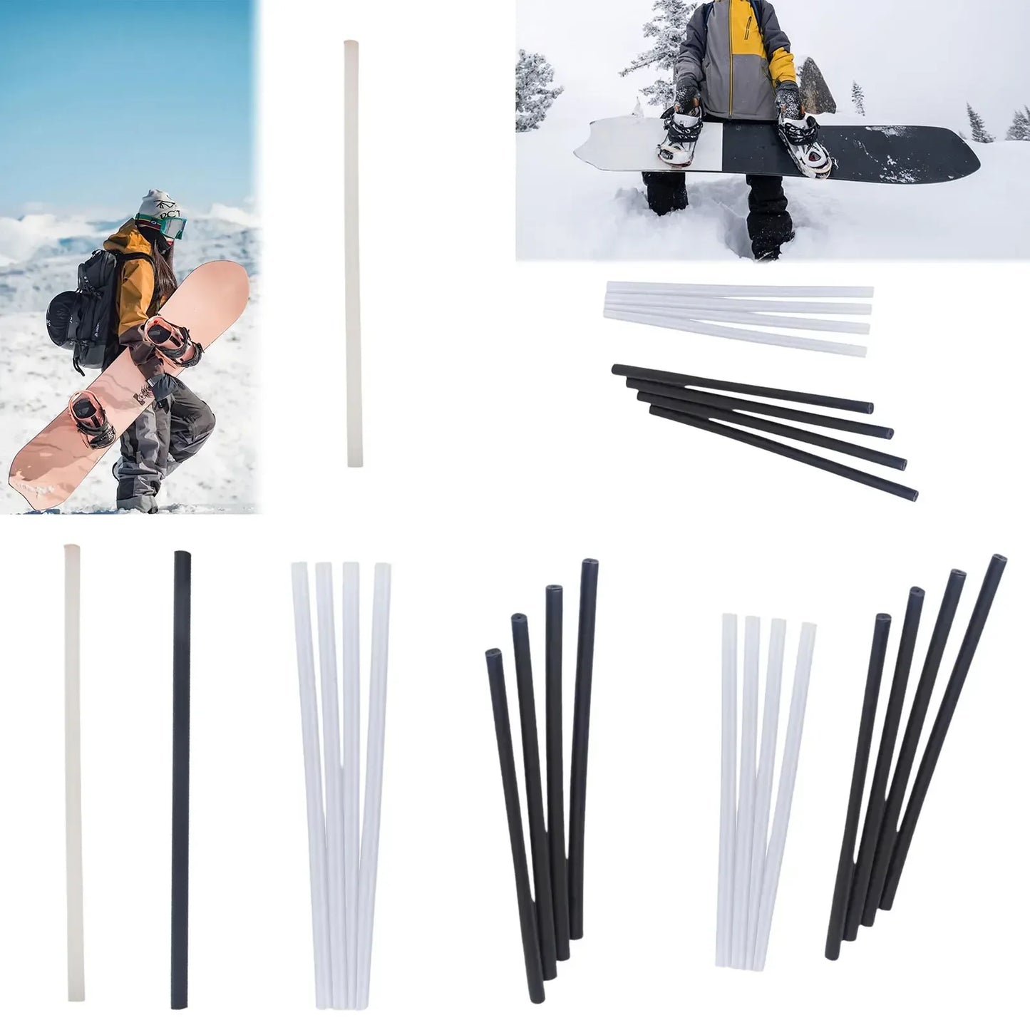 Snowboard Reparaturset mit Wachs und Reparaturkerzen – clever-campen Camping & Outdoor Schweiz