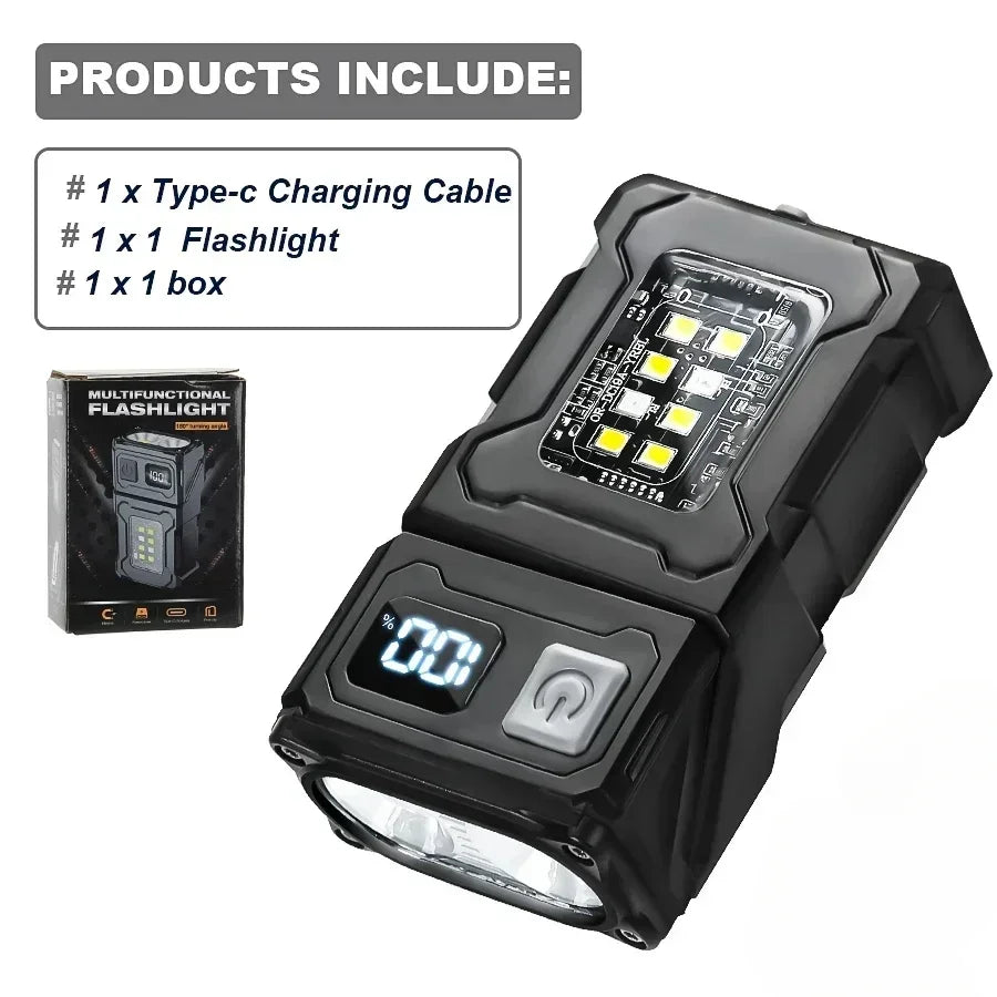 Taktische tragbare Arbeitsleuchte EDC LED Taschenlampe