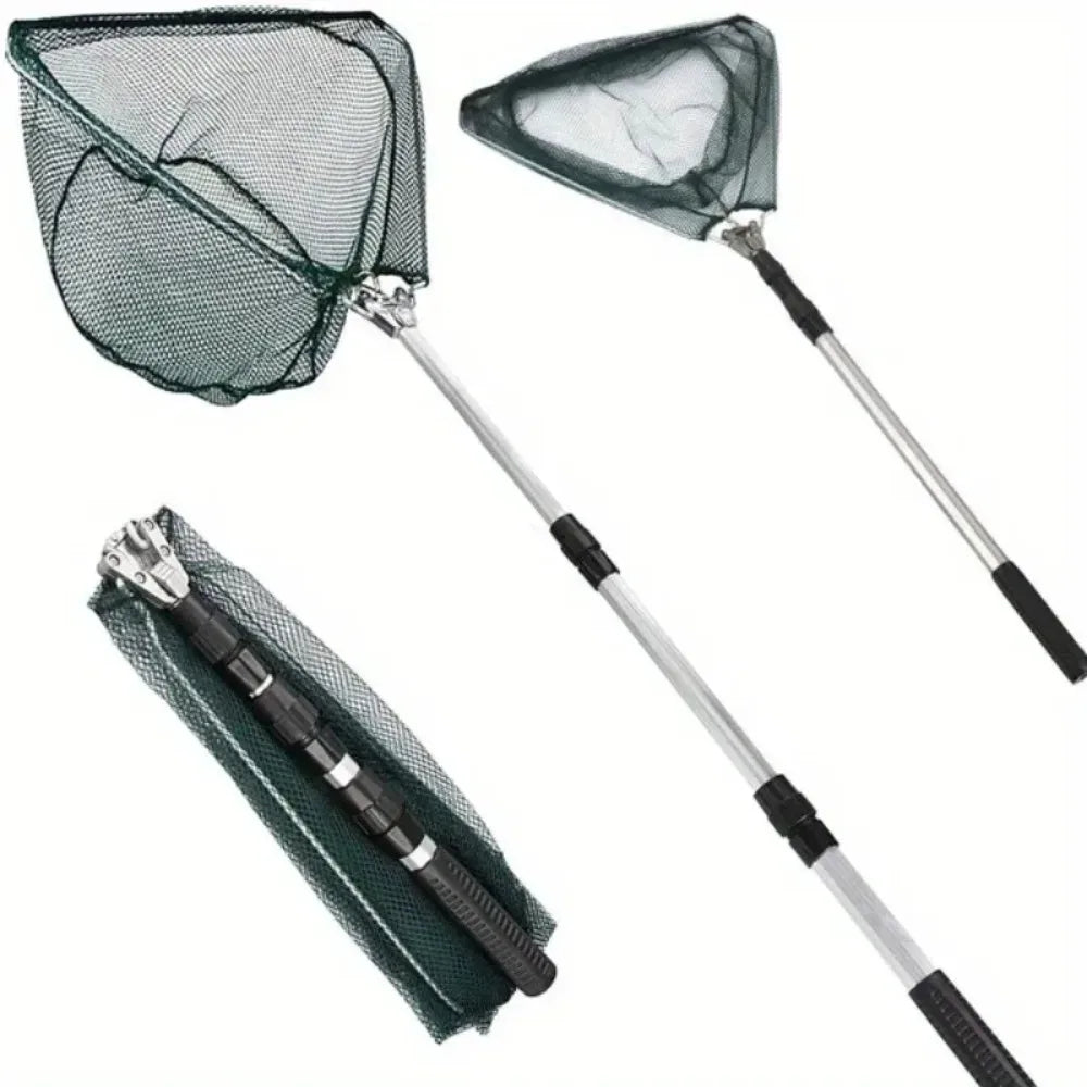 Ultraleichtes Faltbares Angelnetz mit Teleskopgriff – clever-campen Camping & Outdoor Schweiz