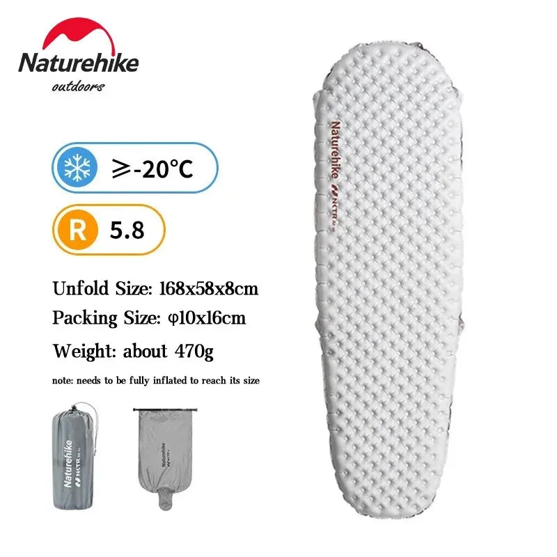 Naturehike 5.8 R-Wert Luftmatratze für Camping