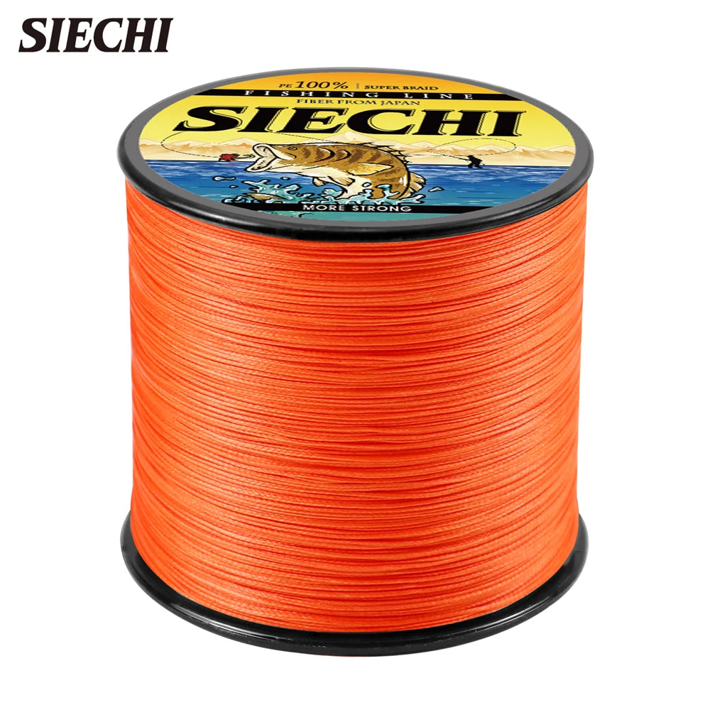 SIECHI 8 Stränge Geflochtene Angelschnur 300M MultiColor
