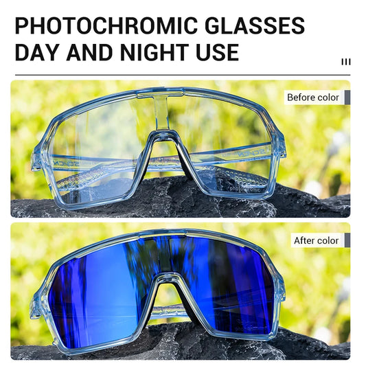 SCVCN Photochromic Wander-Sonnenbrillen für Outdoor-Sport – clever-campen Ansicht 2