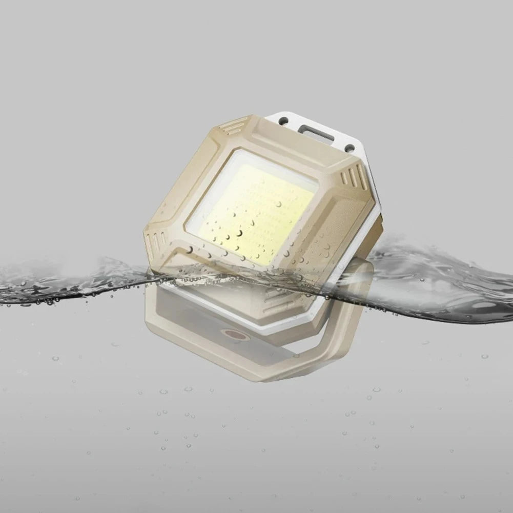 Wiederaufladbare LED Arbeitslampe mit Magnetbasis – clever-campen Ansicht 5