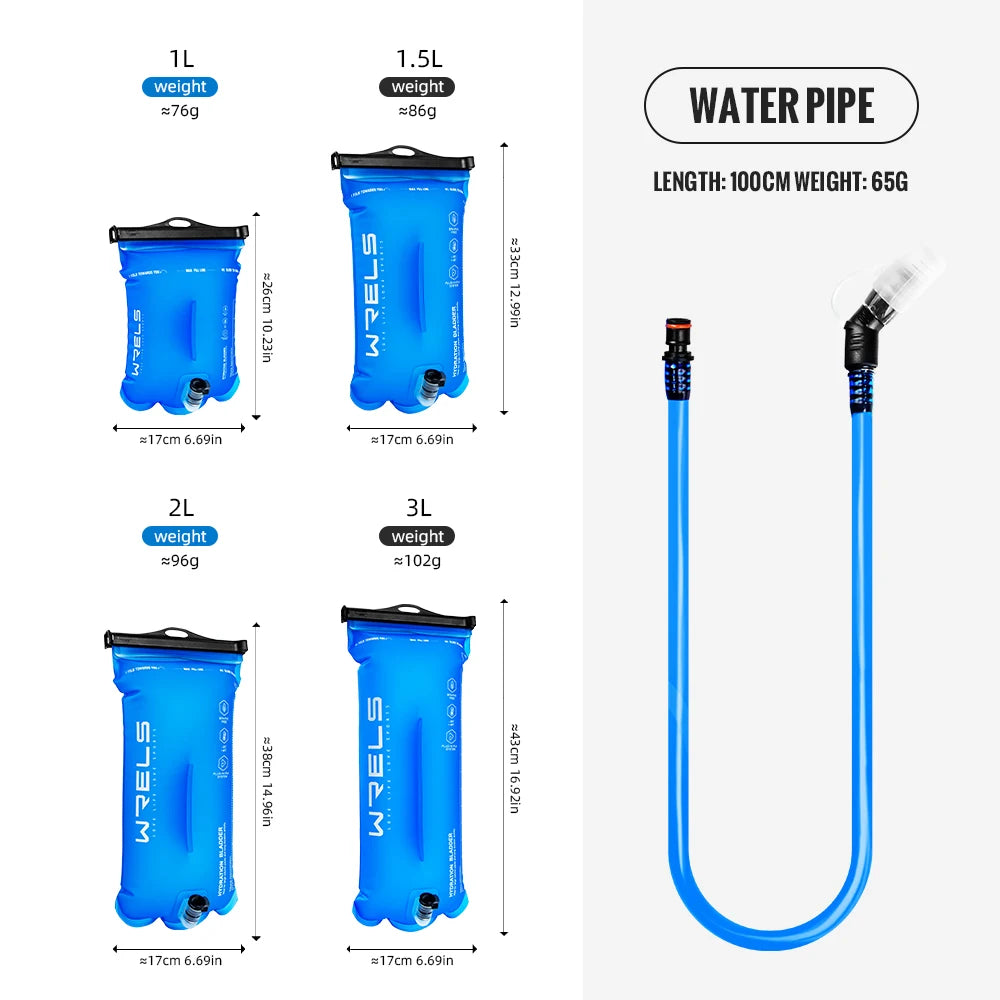 WRELS Trinkblase TPU 2L - Leckfrei, BPA-frei, Geruchlos – clever-campen Ansicht 6