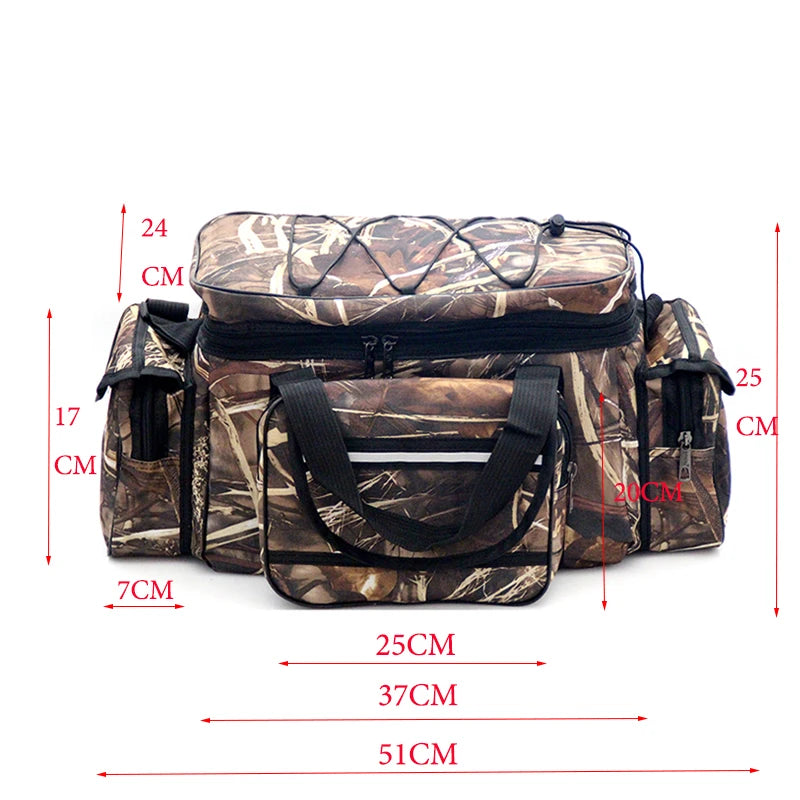 Wasserdichte Multifunktionale Angeltasche mit Hoher – clever-campen Ansicht 3