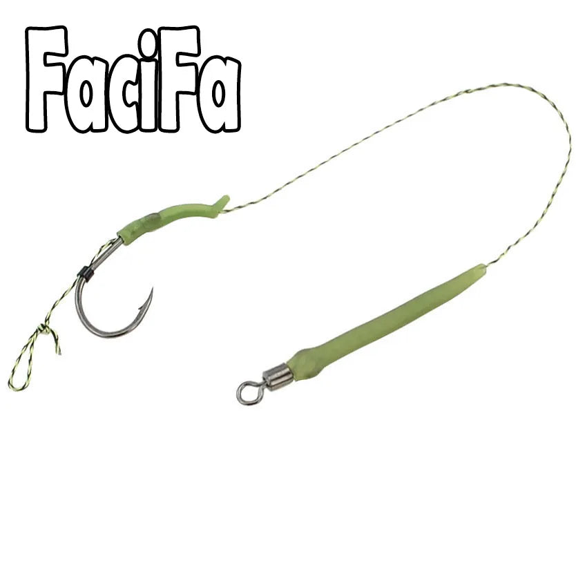 Fertige Haar-Rigs für Karpfenangeln mit Haken – clever-campen Ansicht 4