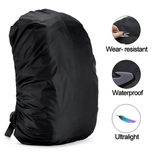 Praktische Rucksack-Regenschutz Hülle wasserdicht – clever-campen Ansicht 2