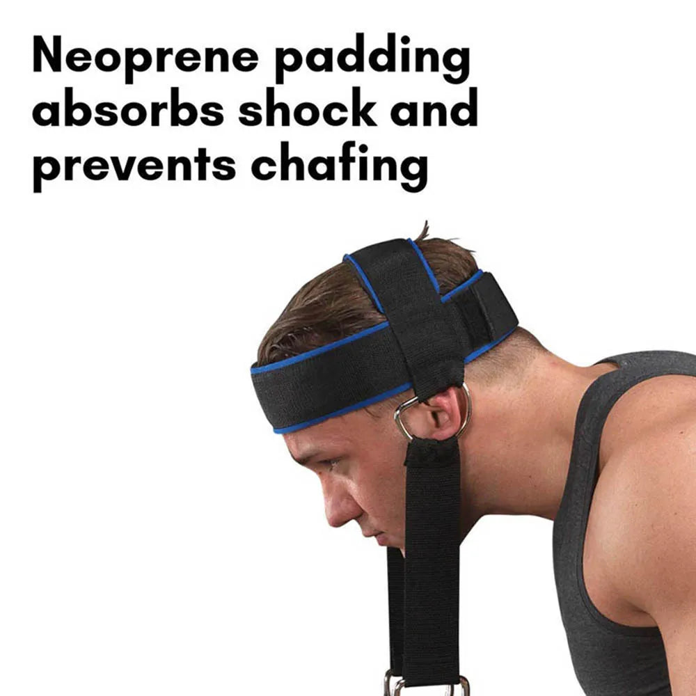 Nacken-Trainingsgurt mit Kette für Kraftübungen – clever-campen Ansicht 4