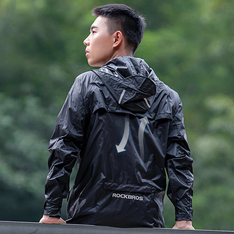 Wasserdichte Herrenjacke mit Kapuze – Atmungsaktiv – clever-campen Ansicht 5