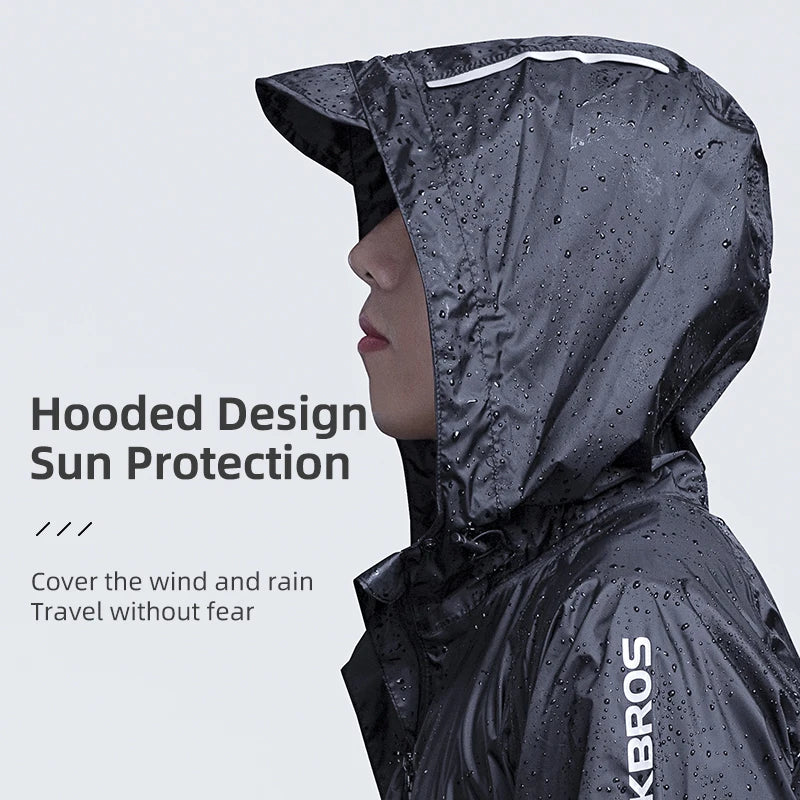 Wasserdichte Herrenjacke mit Kapuze – Atmungsaktiv – clever-campen Ansicht 3