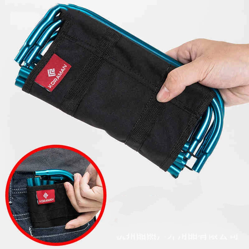 Faltstuhl für Angeln und Outdoor – Ultraleicht und Tragbar – clever-campen Ansicht 4