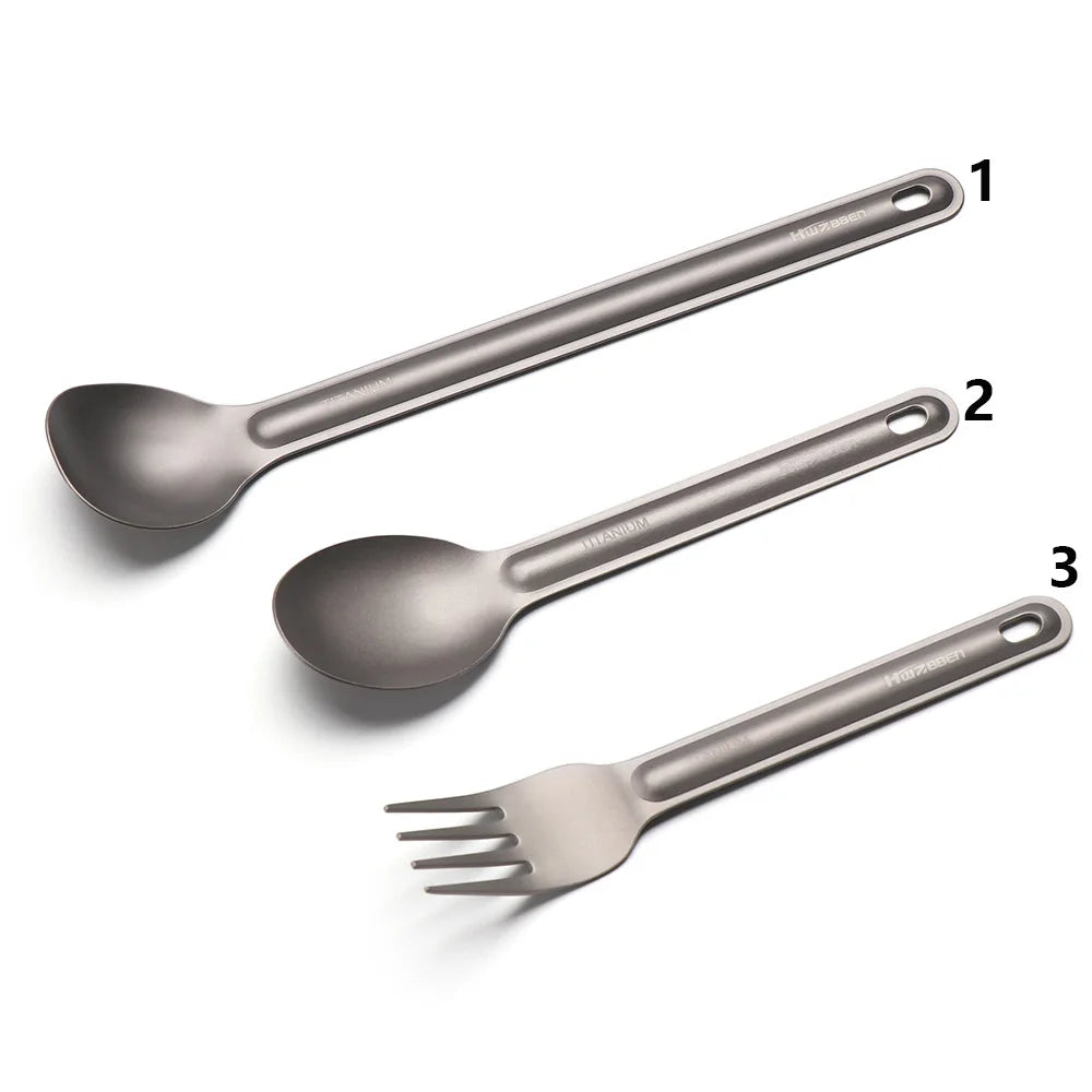 Ultraleichtes Titan Besteckset für Outdoor und Camping – clever-campen Ansicht 4