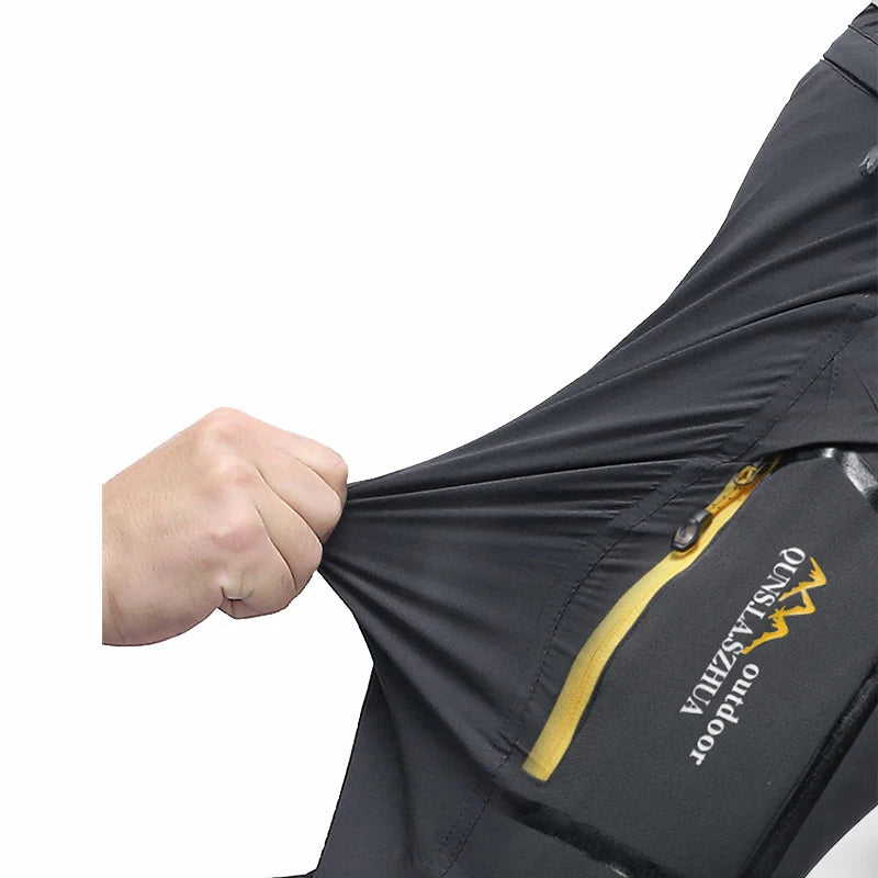 Herren Camping- und Wanderhose mit UV-Schutz – clever-campen Ansicht 3