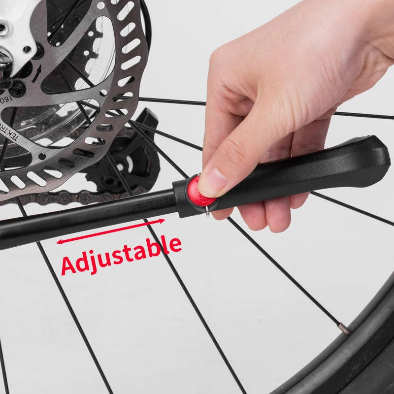 Verstellbarer Fahrradständer für MTB und Rennrad – clever-campen Ansicht 4
