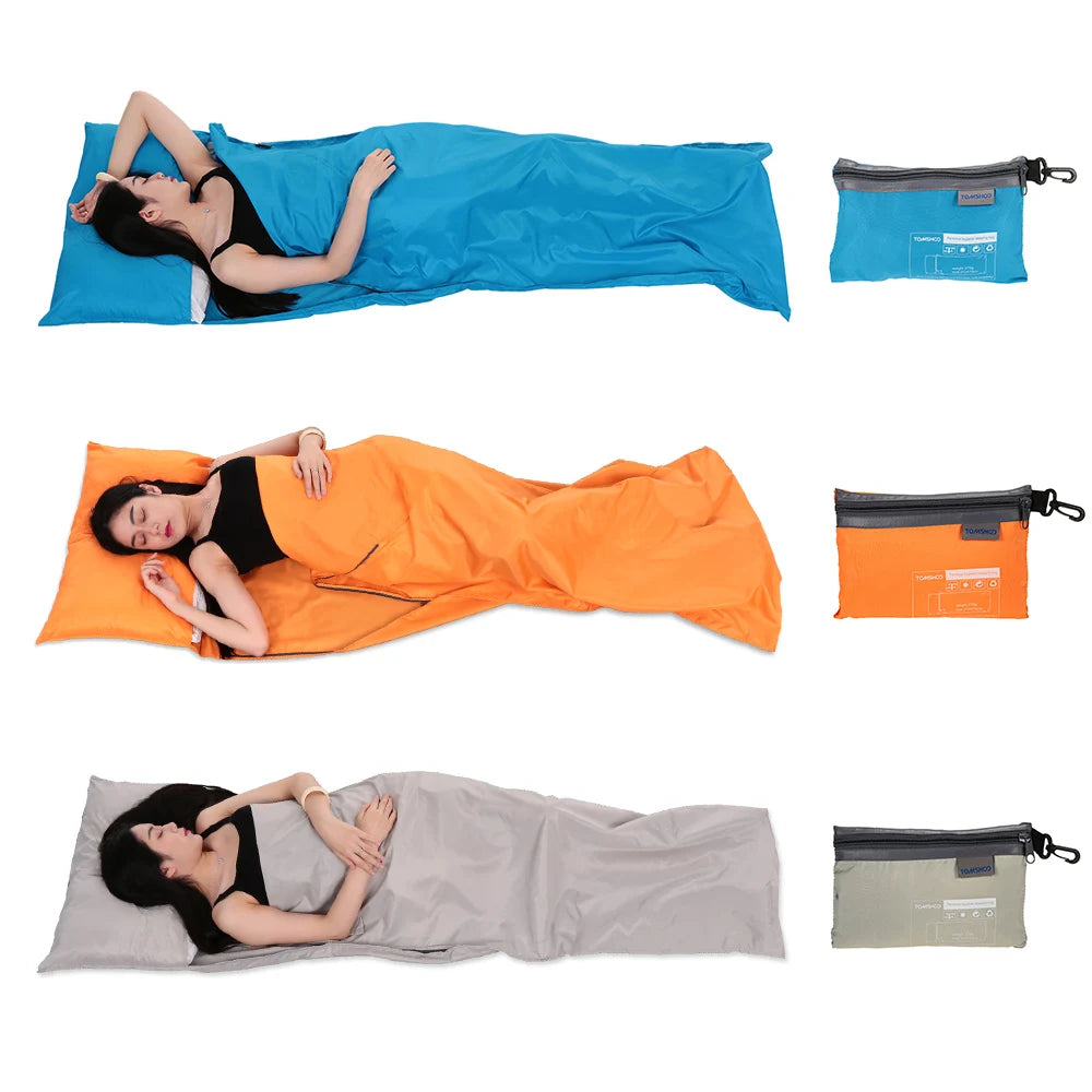 Tomshoo 70x210CM Tragbarer Schlafsack für Camping und Reisen – clever-campen Ansicht 4