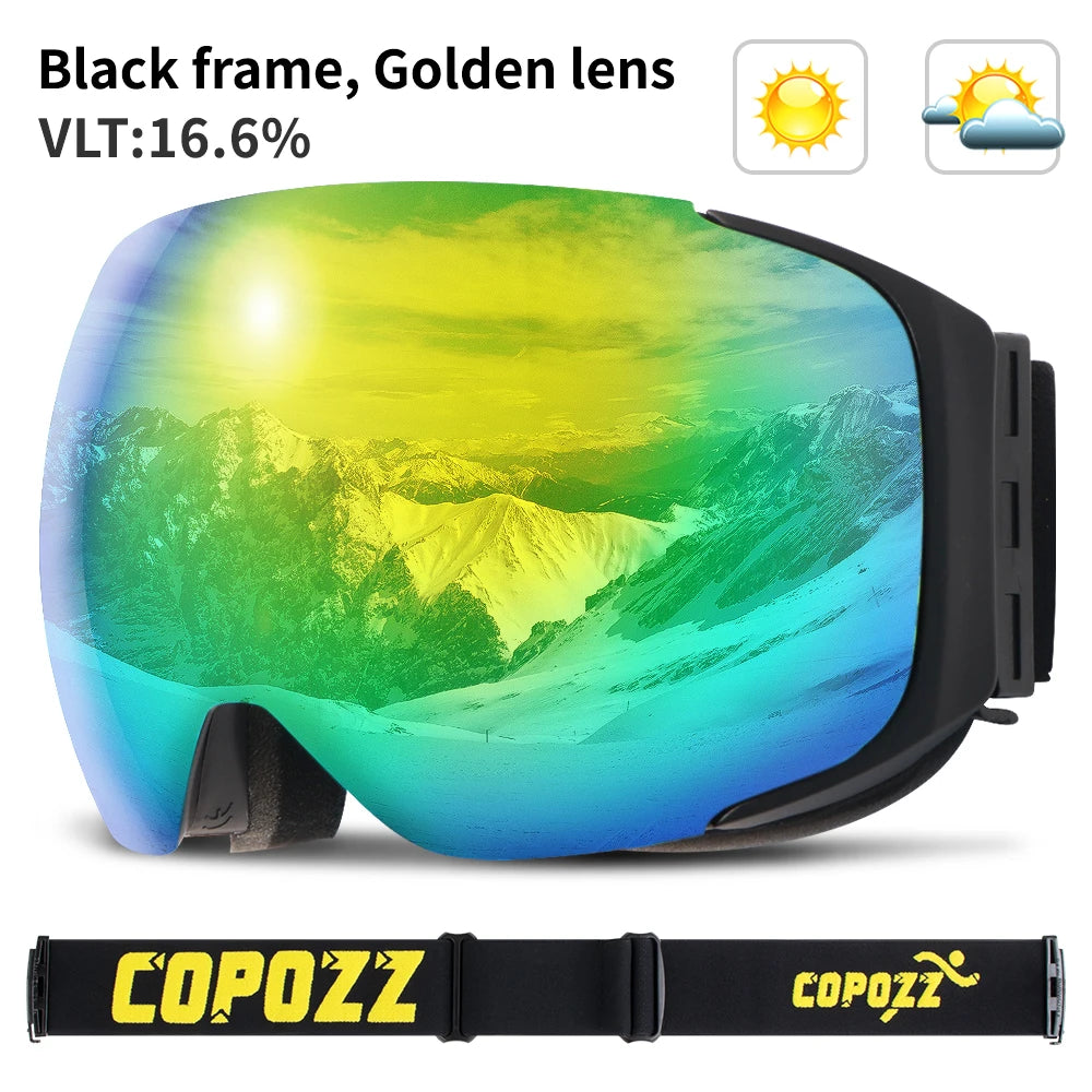 COPOZZ Magnet-Ski-Goggles mit Wechselglas und Etui – clever-campen Ansicht 5