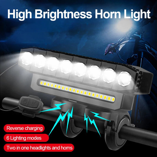 Bicycle-Licht 1000Lumen Fahrrad-Stirnlampe Powerbank – clever-campen Ansicht 2