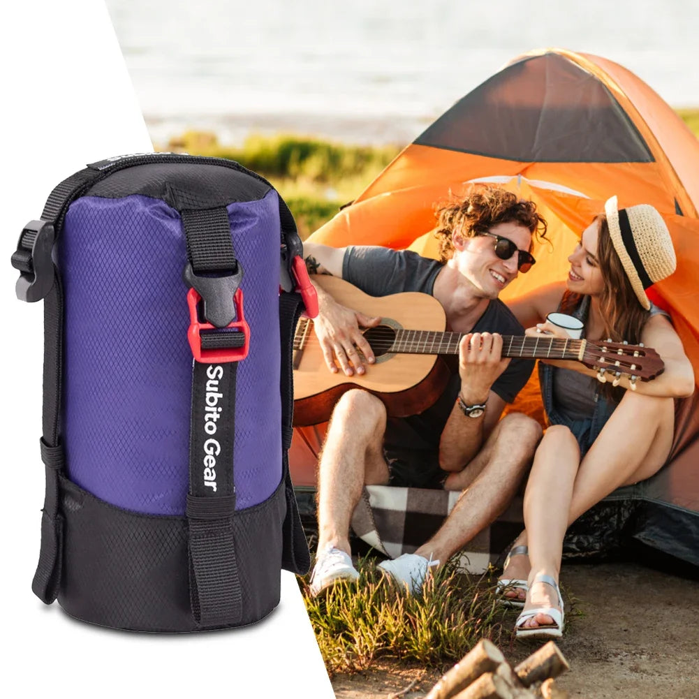 Wasserdichter Schlafsack Kompressionssack für Camping – clever-campen Ansicht 2