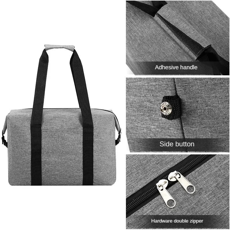 Faltbare Kühltasche mit grossem Volumen für Picknick – clever-campen Ansicht 3