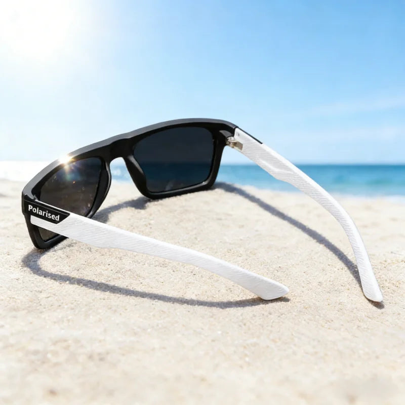 Polarisierte quadratische Sonnenbrillen UV400 für Outdoor – clever-campen Ansicht 3