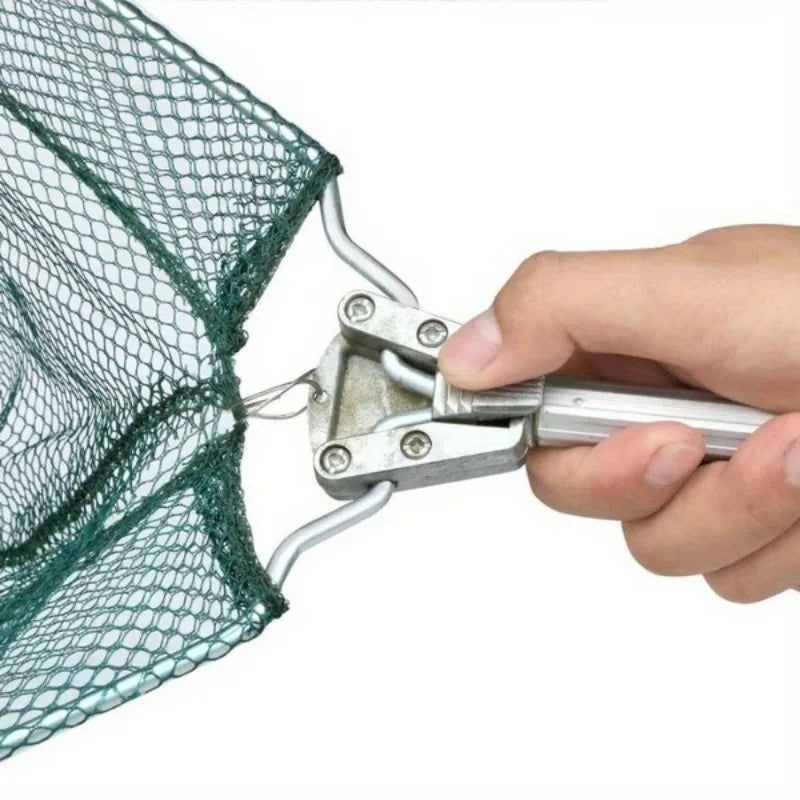 Ultraleichter faltbarer Fischernetz mit Teleskopgriff – clever-campen Ansicht 4