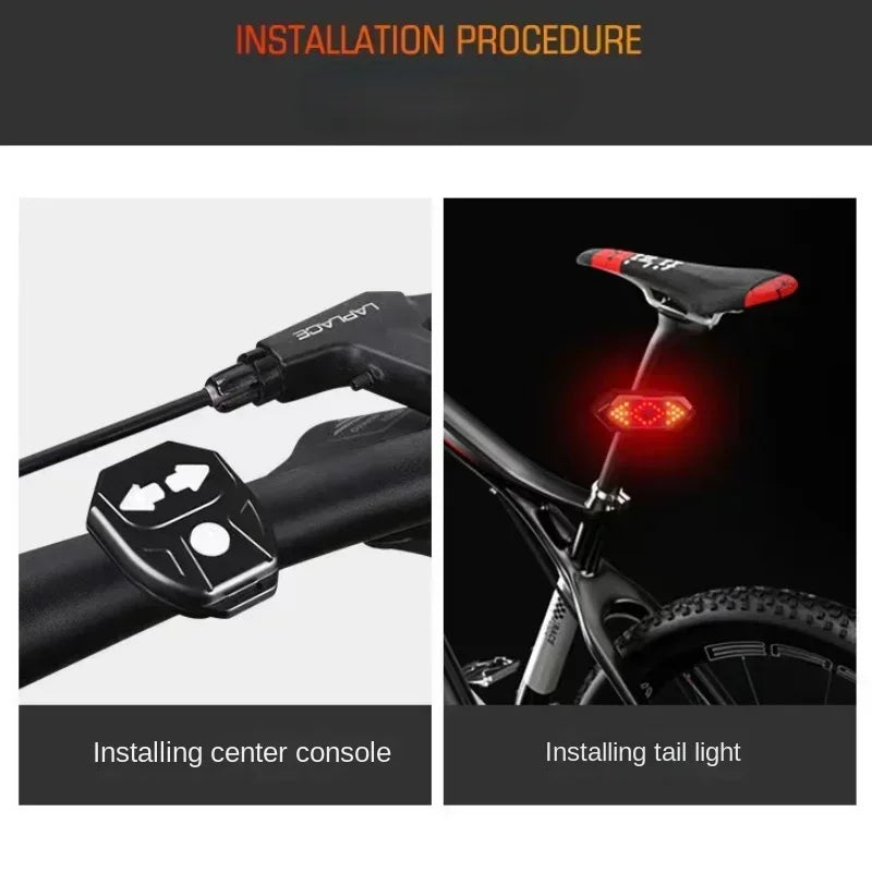 Fahrrad Rücklicht mit Fernbedienung und Horn – clever-campen Ansicht 4