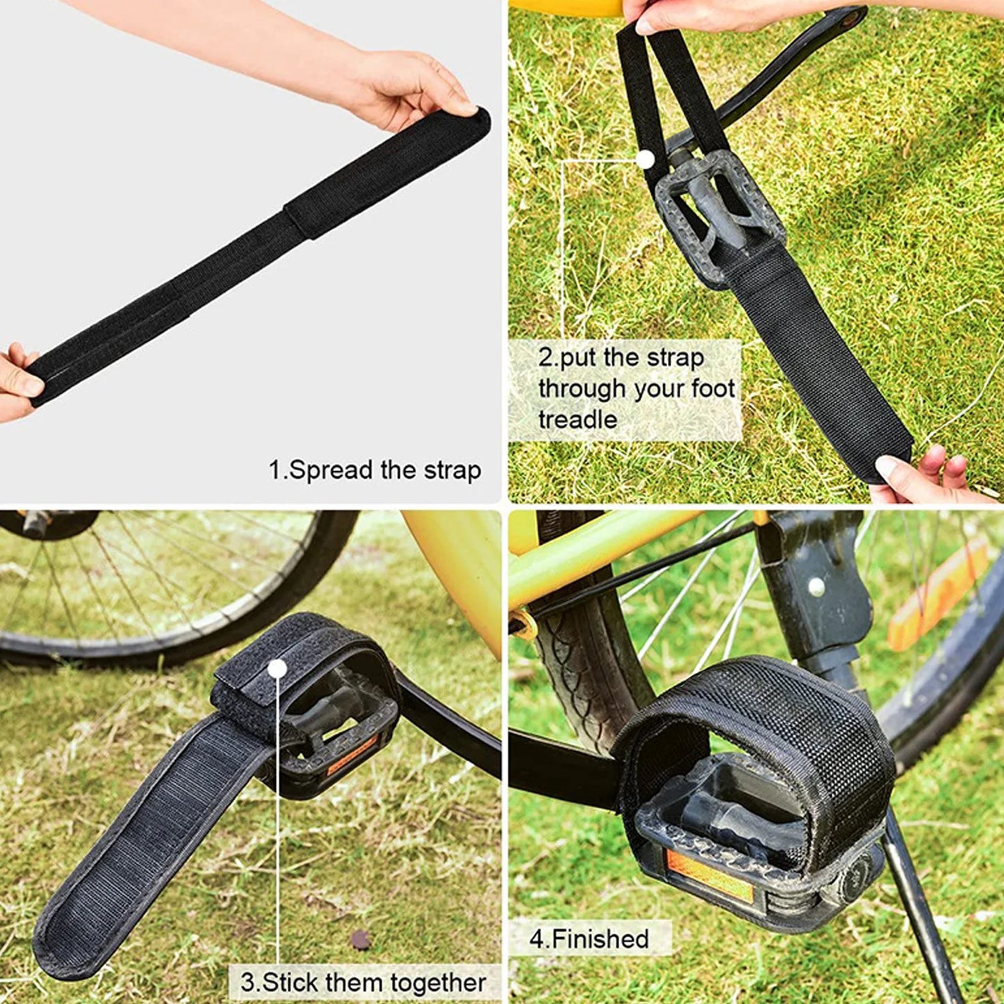 Fahrrad Pedalriemen für Kinder – Sicherer Halt beim – clever-campen Ansicht 4