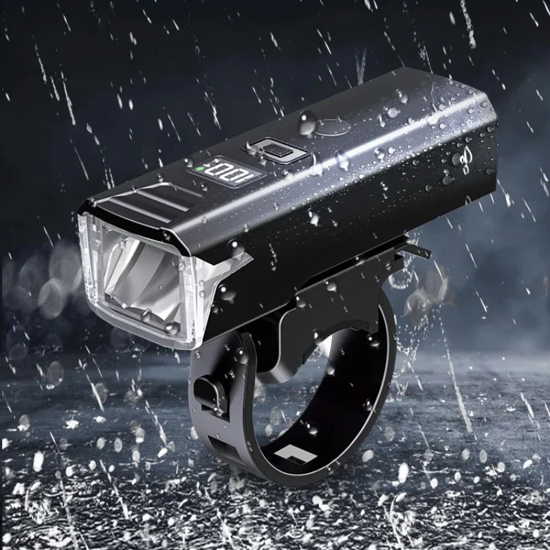 Tragbare Fahrradlampe IPX6 Aluminium mit Type-C – clever-campen Ansicht 6
