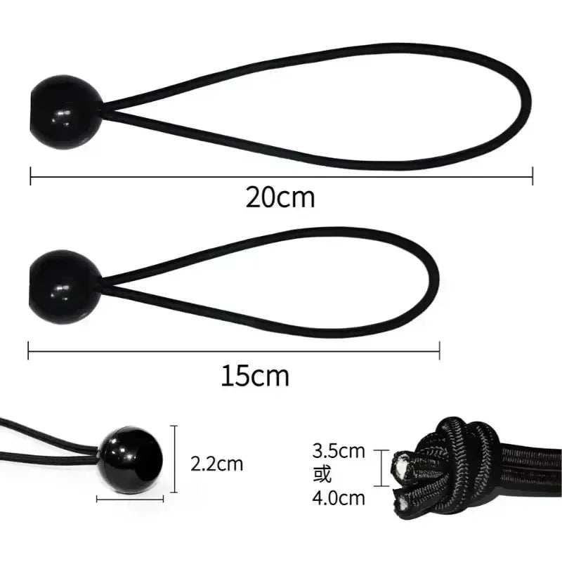Bungee Ball Seil mit Knoten für Camping und Outdoor – clever-campen Ansicht 4