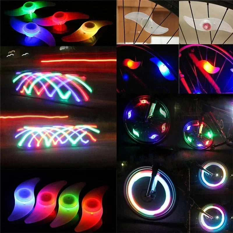 LED Fahrrad Speichenlichter 3 Modi Wasserdicht – clever-campen Ansicht 6