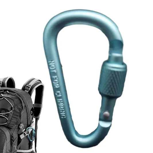 Aluminium Karabiner D-Form für Zeltzubehör – clever-campen Ansicht 2