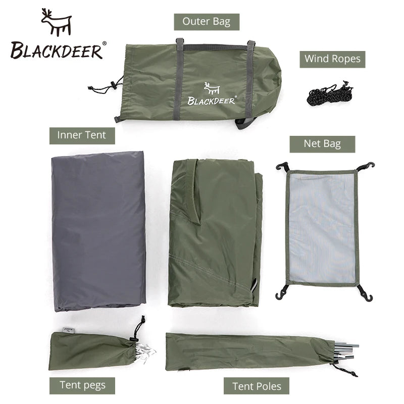 Blackdeer Archeos 2-3 Personen Zelt für Outdoor Camping – clever-campen Ansicht 6