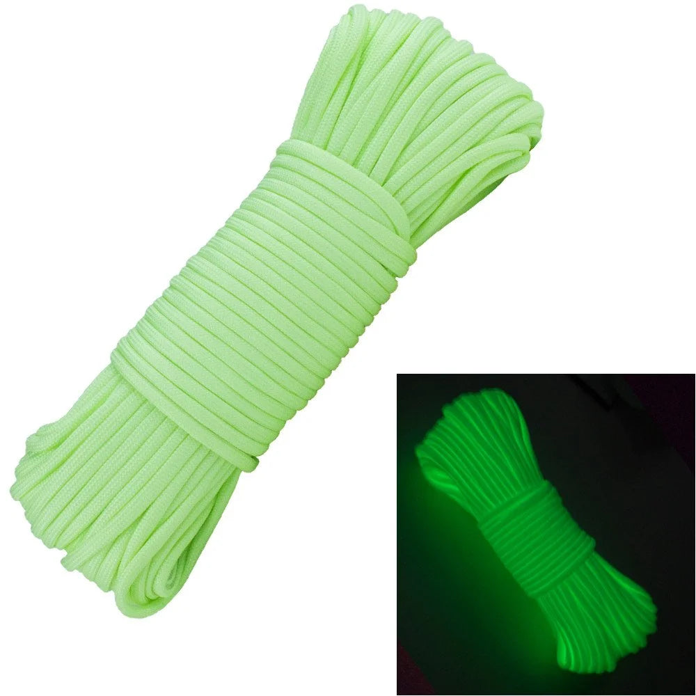 Leuchtendes Paracord Seil 4mm Nylon 550 für Camping – clever-campen Ansicht 6