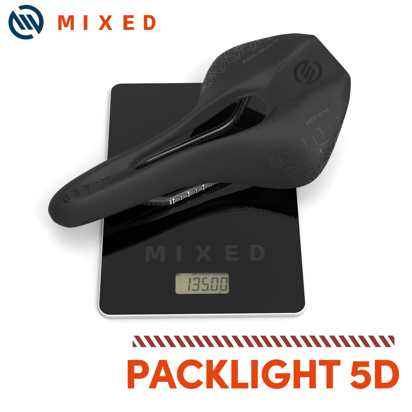 5D Waved Carbon Fahrrad-Sattel 143mm 135g leicht – clever-campen Ansicht 4