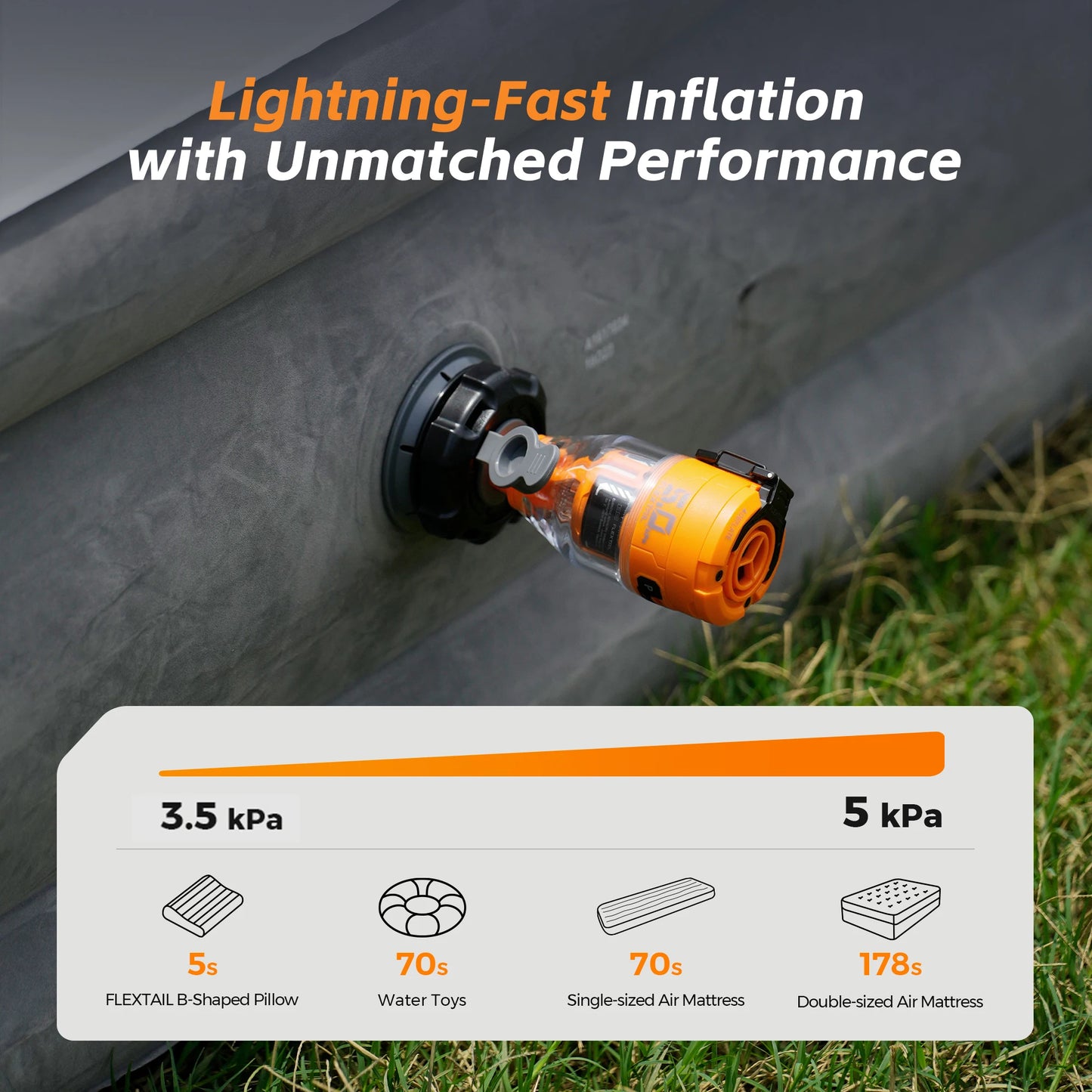 FLEXTAIL Elektrische Luftpumpe für Isomatten und Schlafsäcke – clever-campen Ansicht 4