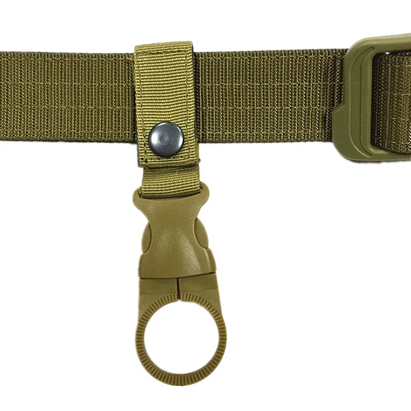 Flaschenhalter Clip Nylon für Rucksack & Gürtel – clever-campen Ansicht 5