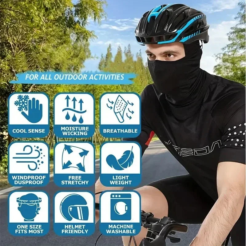 Leichte Kühl-Haube mit UV-Schutz für Outdoor-Aktivitäten – clever-campen Ansicht 5