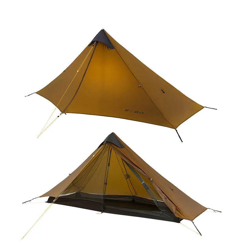 Wasserdichtes 3-4 Saisons Zelt für 1 Person – clever-campen Ansicht 3