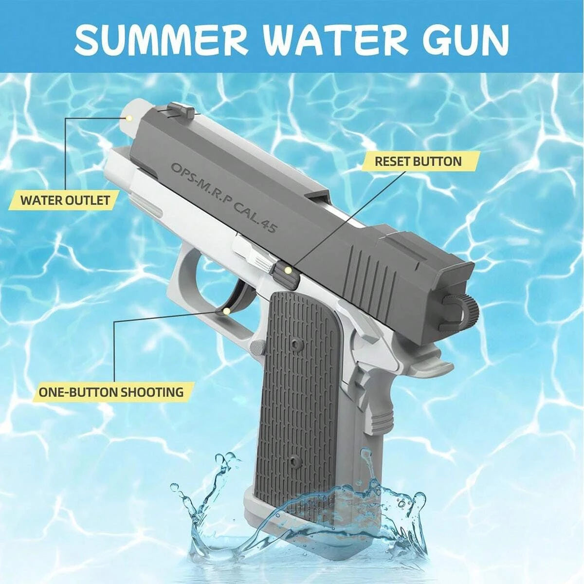 Wasserpistolen Set für Sommer-Spass am Strand – clever-campen Ansicht 2