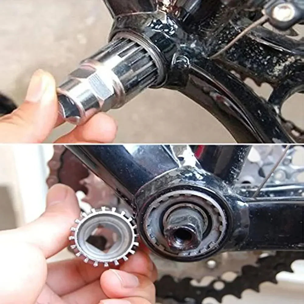 Bicycle Bottom Bracket Crank Extractor Werkzeug 20 Zähne – clever-campen Ansicht 4