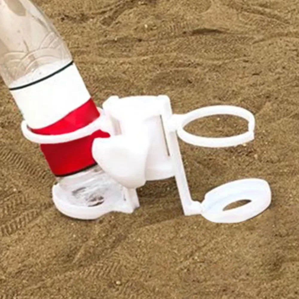 Beachschirm-Trinkhalter für Strand und Pool – clever-campen Ansicht 4